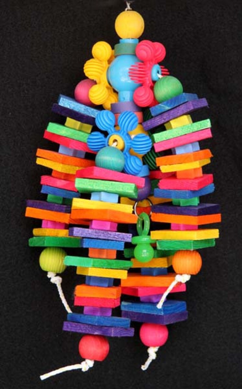 The Joy Toy, Bird Toy, Parrot Toy Etsy