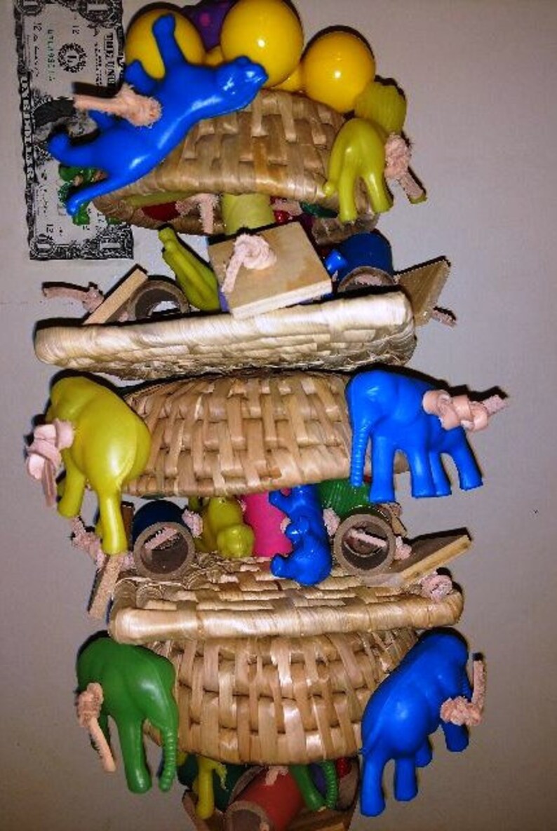 Parrot Toy Bird Toy Baffled