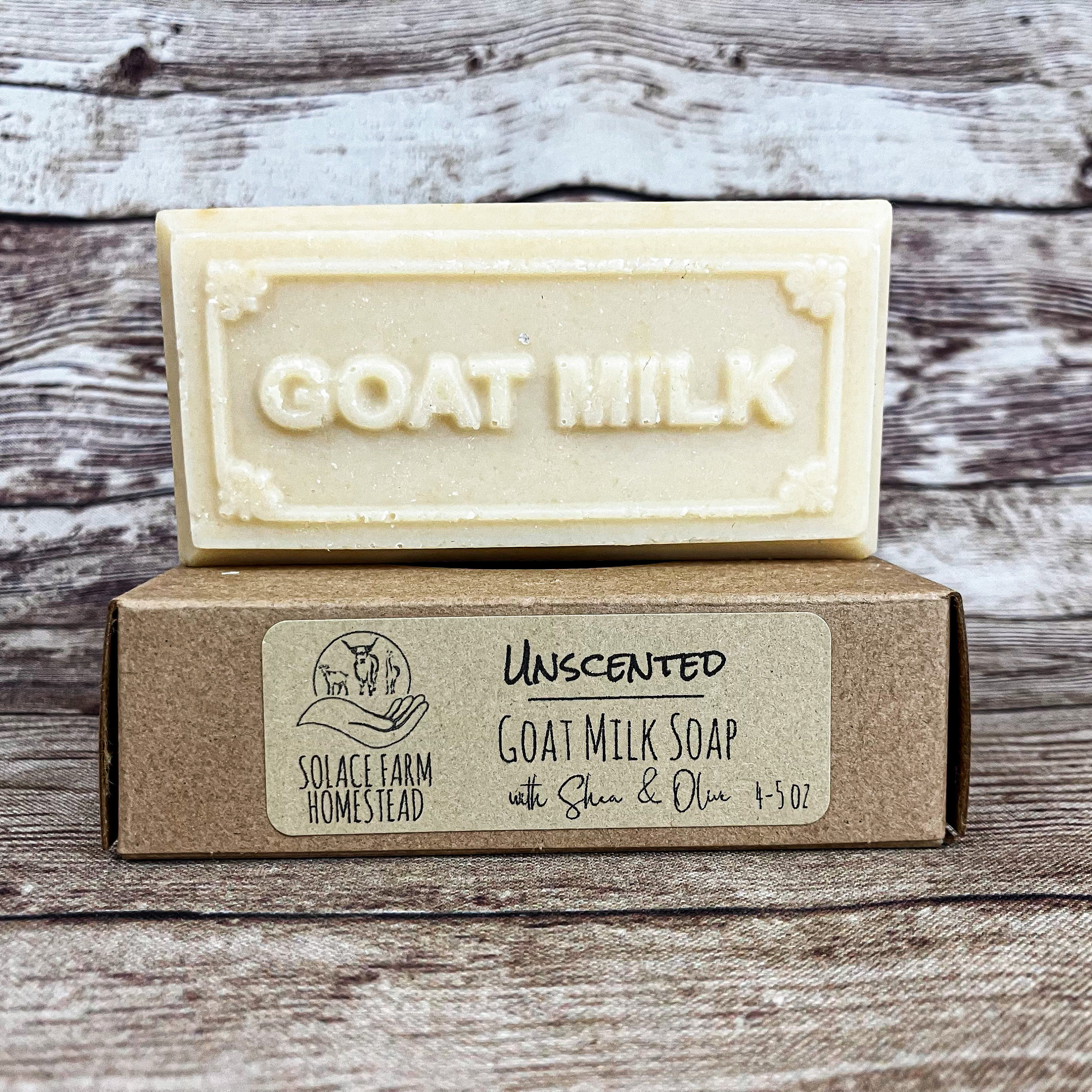 Unscented Handmade Soap - Breezy Willow Farm