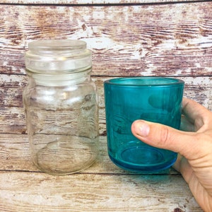 Salt Crystal Frosted Candle Jars ⋆ Real Housemoms