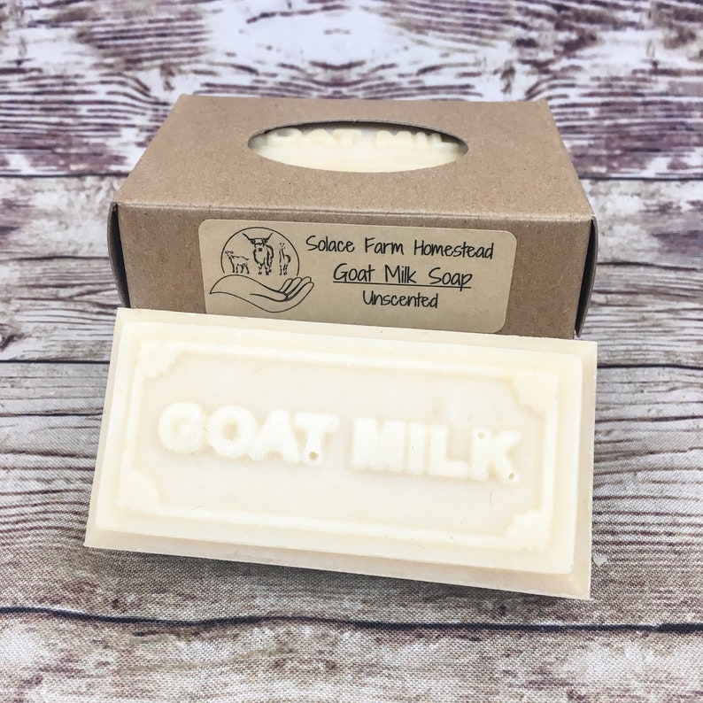 Unscented Handmade Goat Milk Soap Fragrance-Free | Etsy