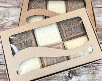 Goat Milk Soap, Tree of Life Boxed Set - 6-Pack Variety Sampler of Handmade Goat Milk Soaps