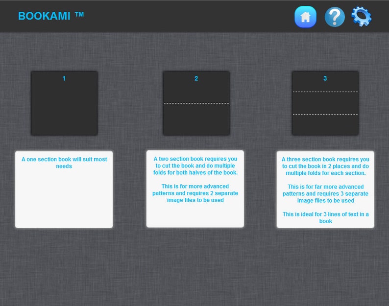 Bookami Book Folding Software Book Folding Pattern Generator Etsy