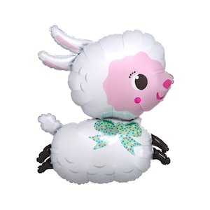 33&quot; Jumbo Baranek Balon, Nowe Dekoracje Baby Shower, Balon Zwierzę Gospodarskie, Balon Owca