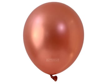 11" Rose Gold Latex Balloon, Bridal Shower & Wedding Party Decorations