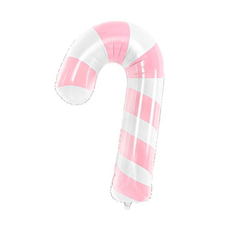 Pink Candy Cane Balloon Candyland Party Decorations Pastel Etsy