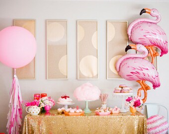 Flamingo Party | Flamingo | Flamingo Balloon | Birthday Party Supplies | Party Supplies | Craft Supplies | Jumbo Balloon | First Birthday