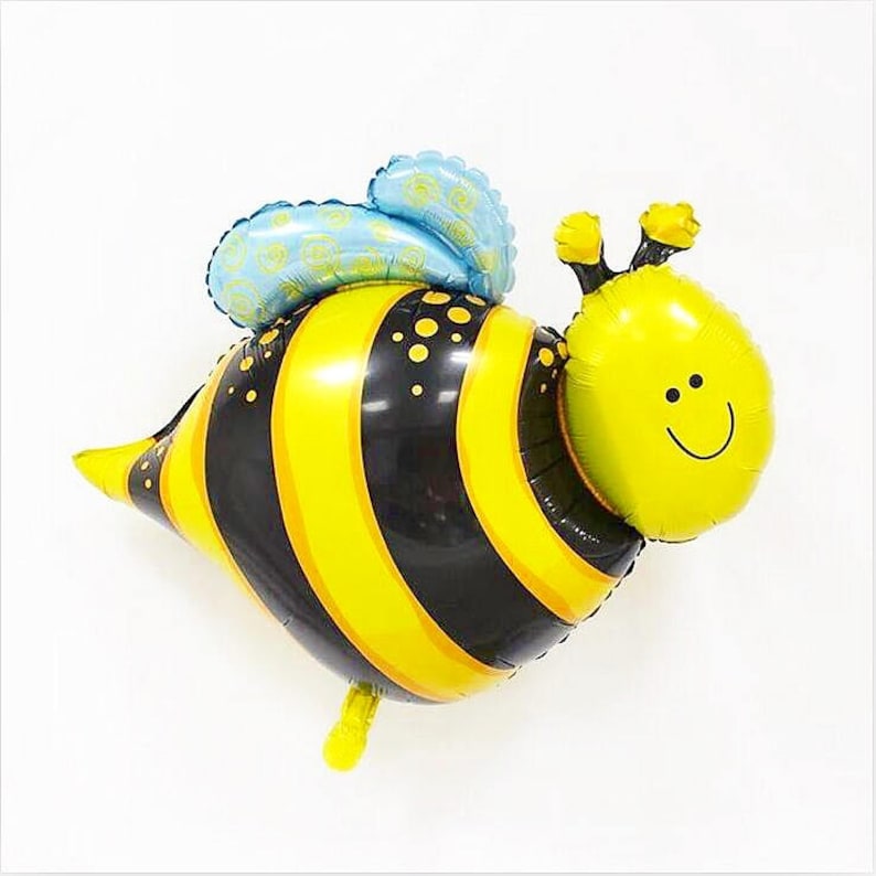 Birthday Party Balloon Party Supplies Bee Decorations Baby Shower Decor Paper and Party Supplies Cute Birthday Party Decor