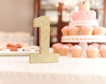 Golden Glam Number 1 Photo Prop, Free Standing 1st Birthday Children Photo Prop, Kids Ono Photoshoot Prop, 1 Years Old Cake Smash Party Prop