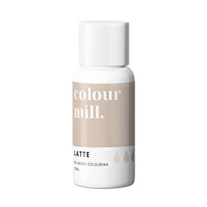Colour Mill Latte Oil Based Food Color, Cake Paint Candy Coloring, Baking Supplies