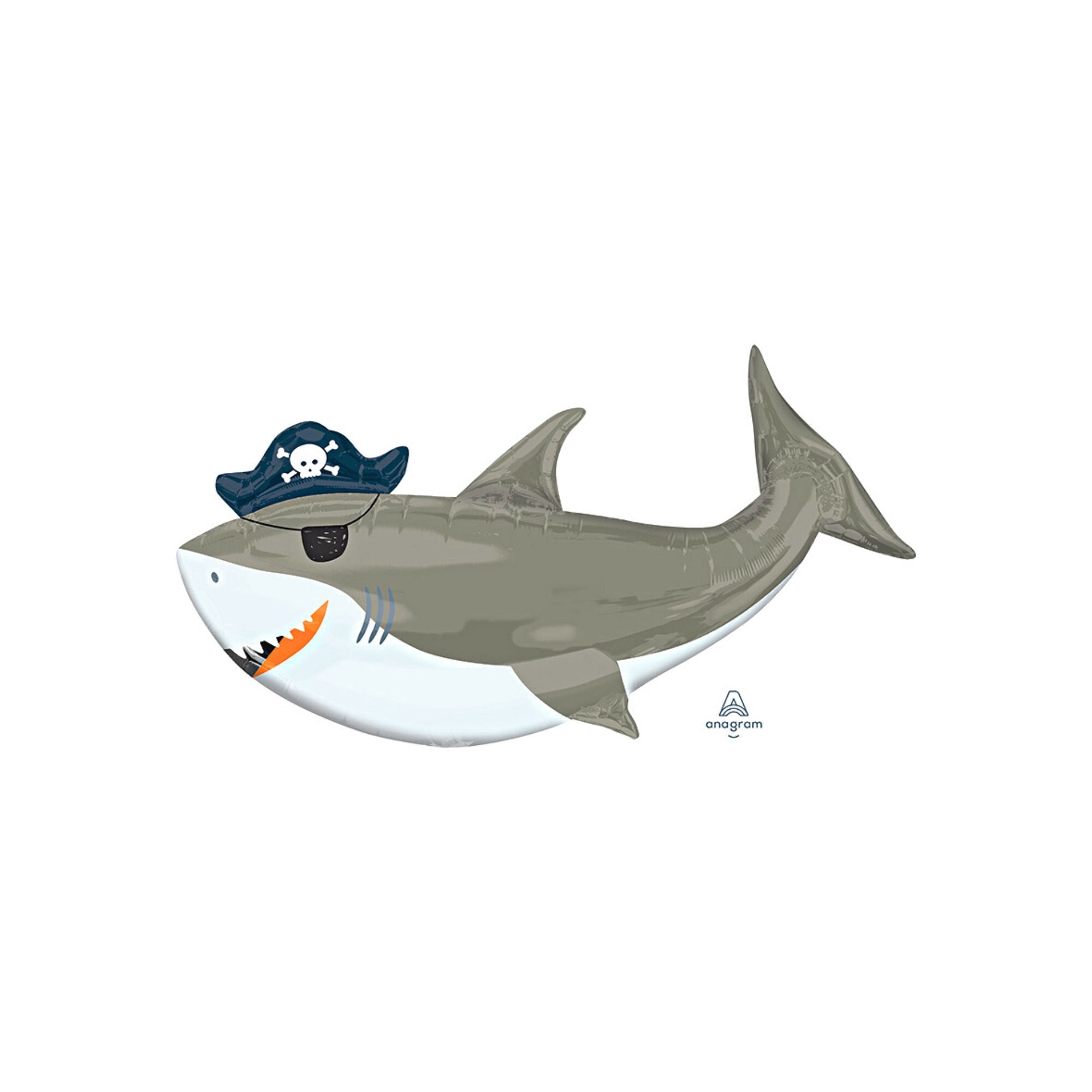 41 Ahoy Pirate Party Shark Balloon Pirate Theme Birthday Party Decorations Under the Sea Party Boys Birthday Party Dcor