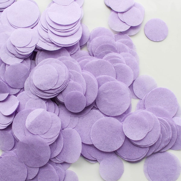 Lavender Table Confetti, Purple Baby Shower Decor,  Lilac Country Wedding Confetti, Eco Wedding Confetti