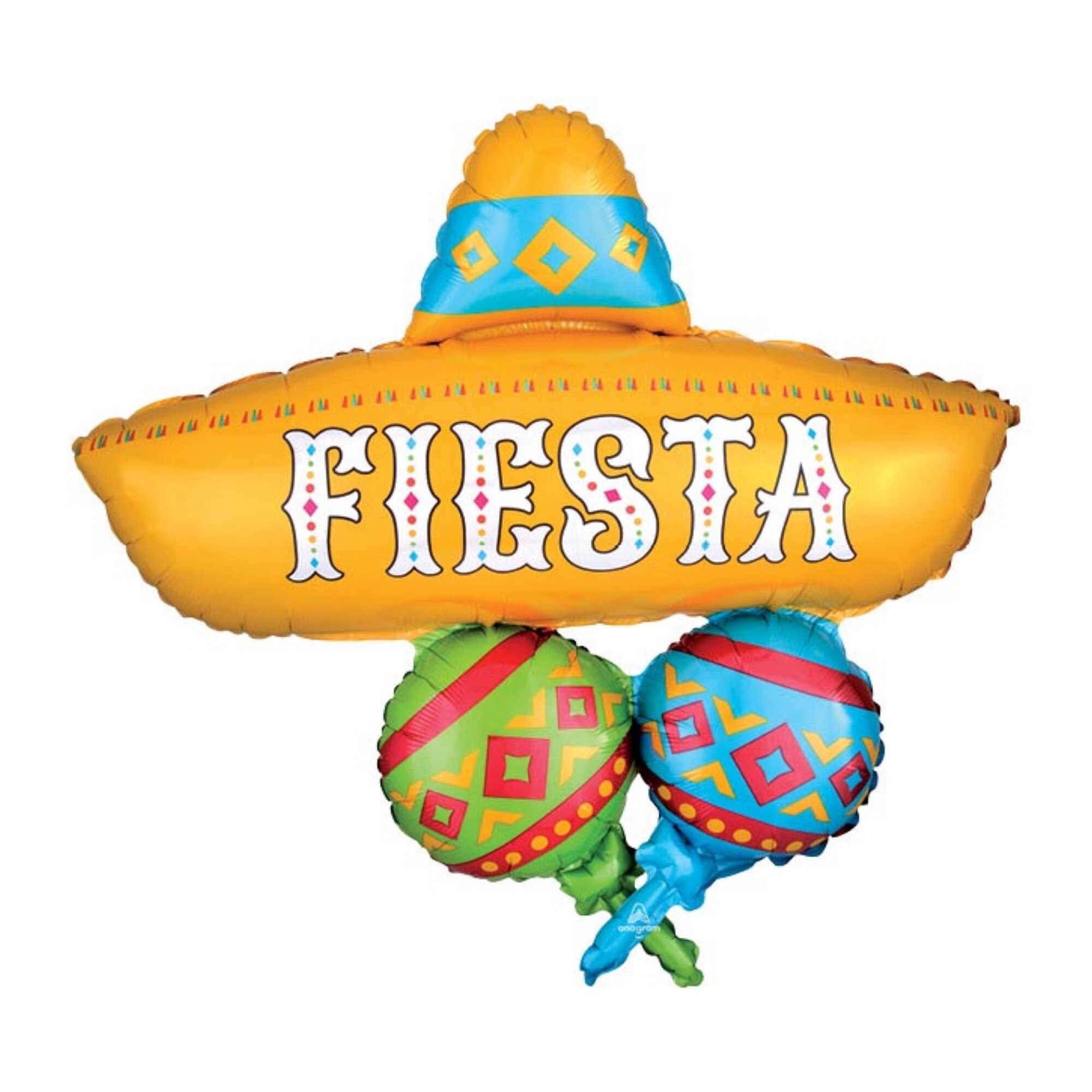 32 Sombrero Balloon Fiesta Balloon Mexican Party Etsy