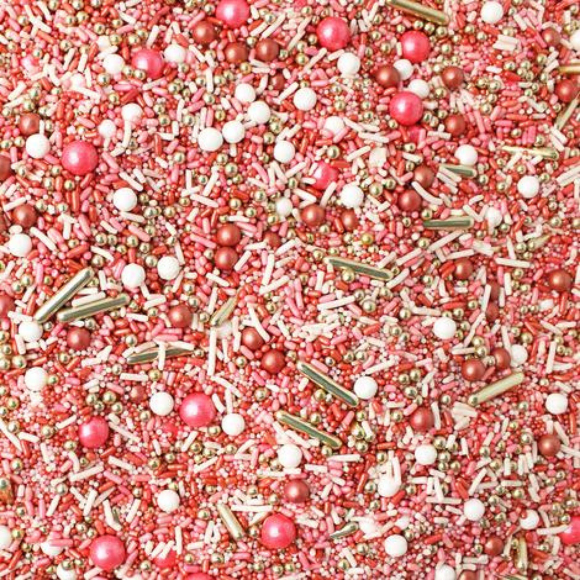 Vintage Rose Gold Sprinkle Mix Pink Cake Sprinkles Cupcake Etsy