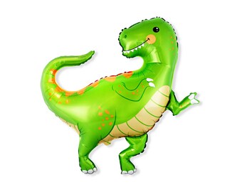Globo de dinosaurio T-Rex, decoraciones para fiestas de cumpleaños infantiles, globos de dinosaurios para fiestas de cumpleaños de tres Rex, decoraciones para fiestas de cumpleaños infantiles