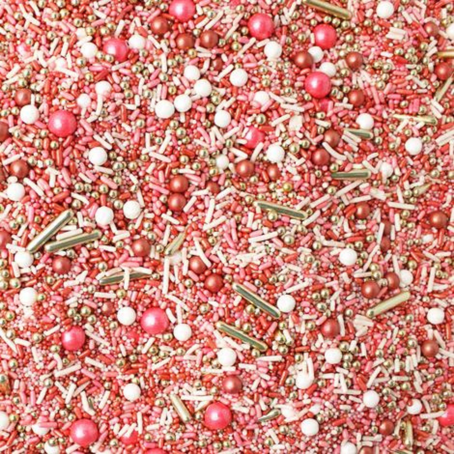 Vintage Rose Gold Sprinkle Mix Pink Cake Sprinkles Cupcake Etsy