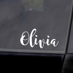 Custom Name Decal, Car Name Decal, Car Name Sticker, Custom Name Car Decal, Custom Name Sticker
