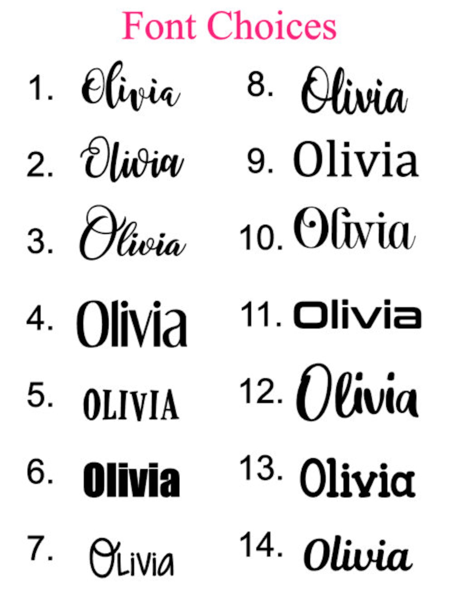 Custom Name Decal Car Name Decal Car Name Sticker Custom Etsy
