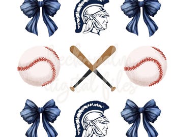 Aangepaste kroket honkbalstrik, png | Team Spirit DTF-bestand (digitale download) Aangepast