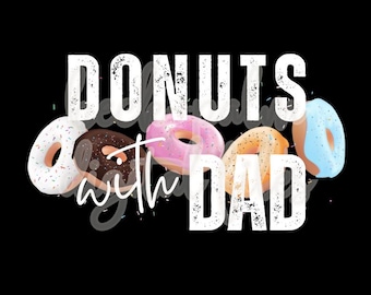 Digitaal bestand Donuts met papa