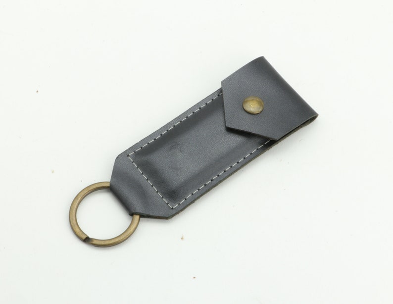 Leather Keychain. Custom Leather Keychain. Leather Keychain. image 2