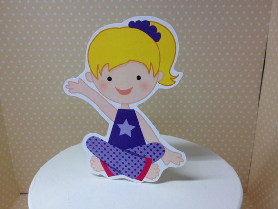 Sleepover Pajama Slumber Party Cake Topper Decoration Il_570xn