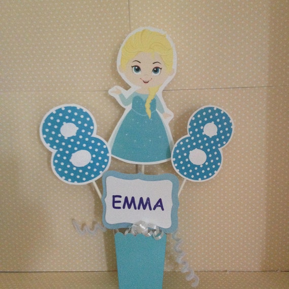 Frozen Party Centerpiece Decoration Il_570xn