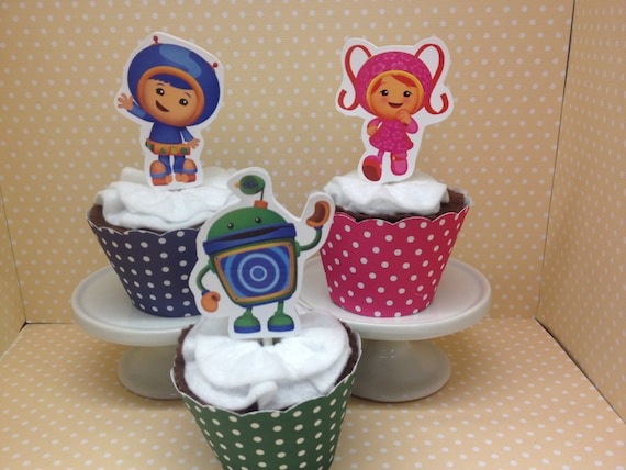 Team Umizoomi Cupcake Topper Decorations Set Of 10 By Party By