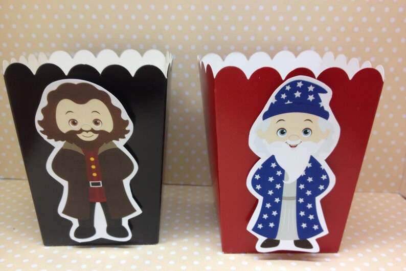 Wizard Party Popcorn or Favor Boxes Set of 10 Etsy