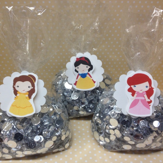 Disney Princess Cinderella, Ariel, Snow White Party or Candy Favor Bags - Set of 10 Il_570xn