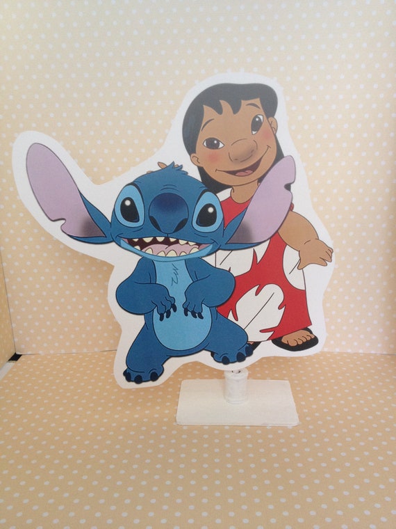 Lilo And Stitch Party Table Decoration Or Centerpiece Etsy