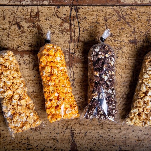 Custom Gourmet Popcorn Party Favor Bags Wedding Favor Popcorn Etsy