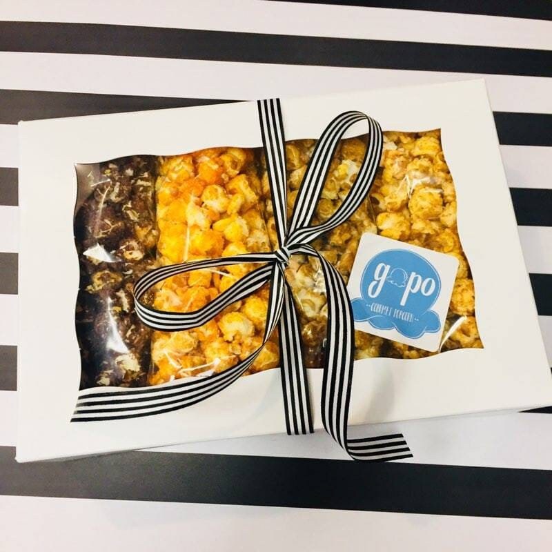 Gourmet Popcorn Sampler Fresh Popcorn Sampler Gourmet Etsy