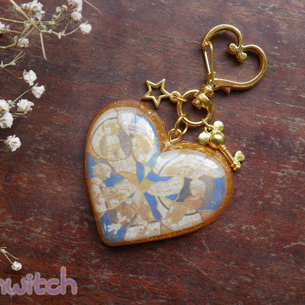 B GRADE Bonds of the Heart - Resin Charm Keychain