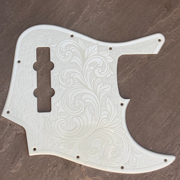 Jazz Bass Custom Pickguard Etsy