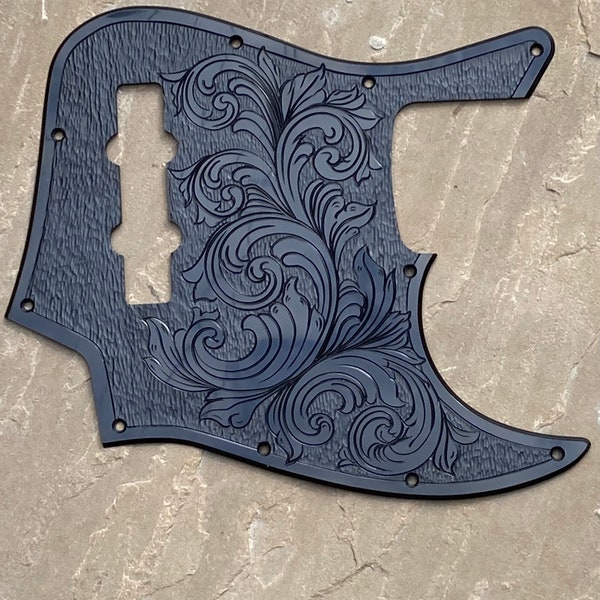 Jazz bass pickguard