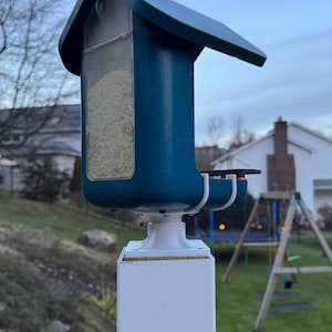 Bird Buddy Compatible 4x4 Post Mount 3D Printed