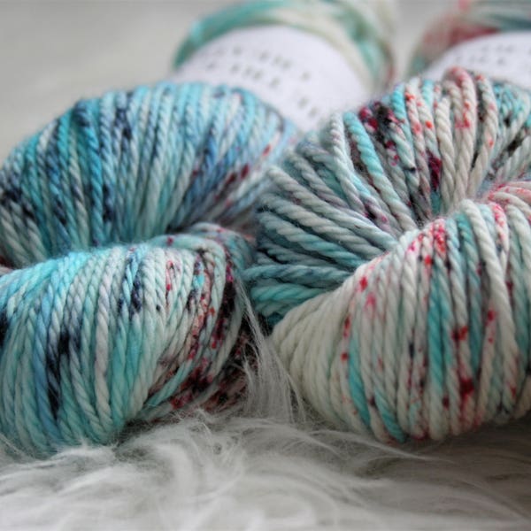 DK - Cherry Blossom - Hand Dyed - Superwash Merino Wool Yarn
