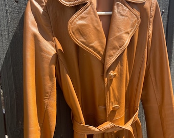 Vtg 60s 70s Natural Comfort Rich Brown Leather East West Style Vtg 60s 70s Natural Comfort Rich Brown Leather East West Style