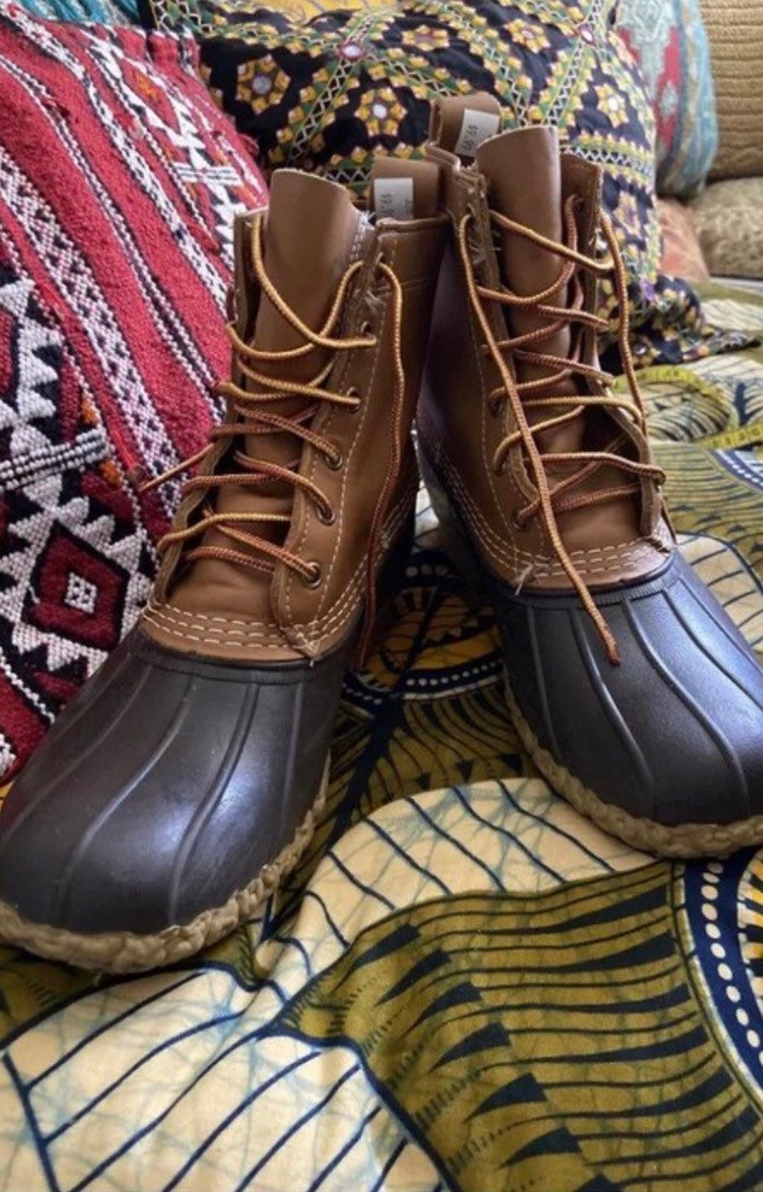Men's Bean Boots 8", Flannel-Lined Insulated