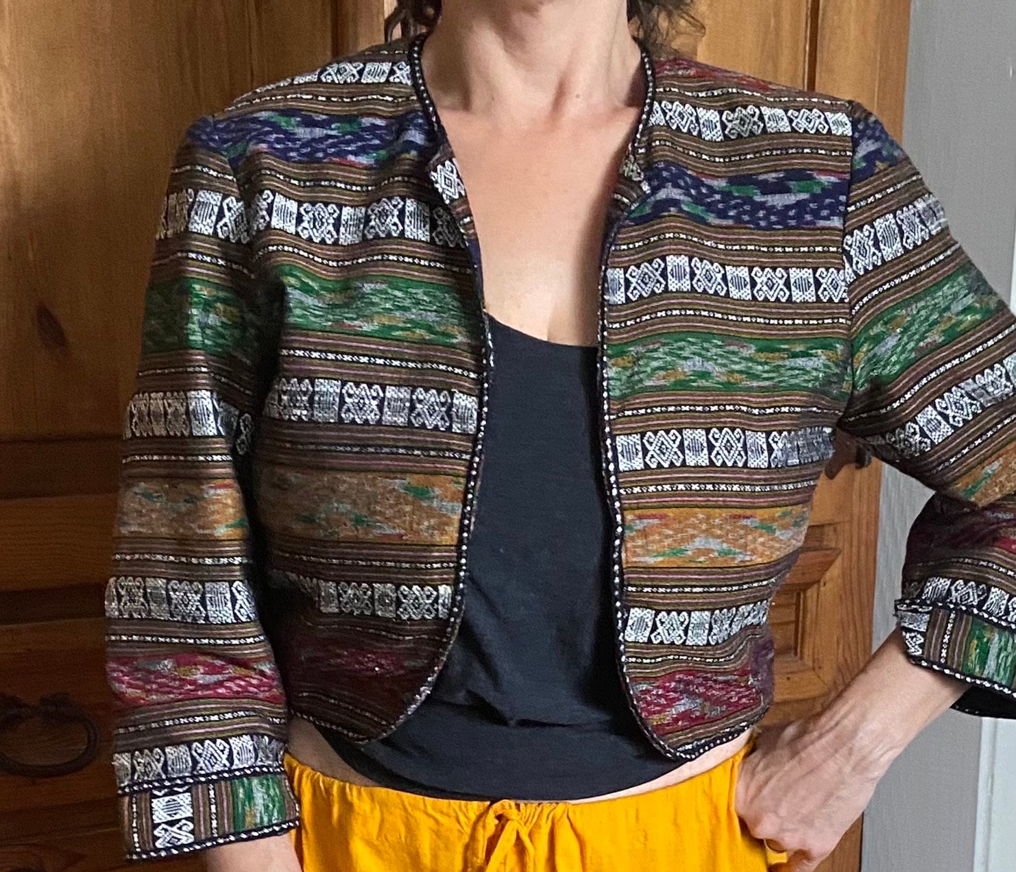 Vintage Ikat Jacket - Etsy