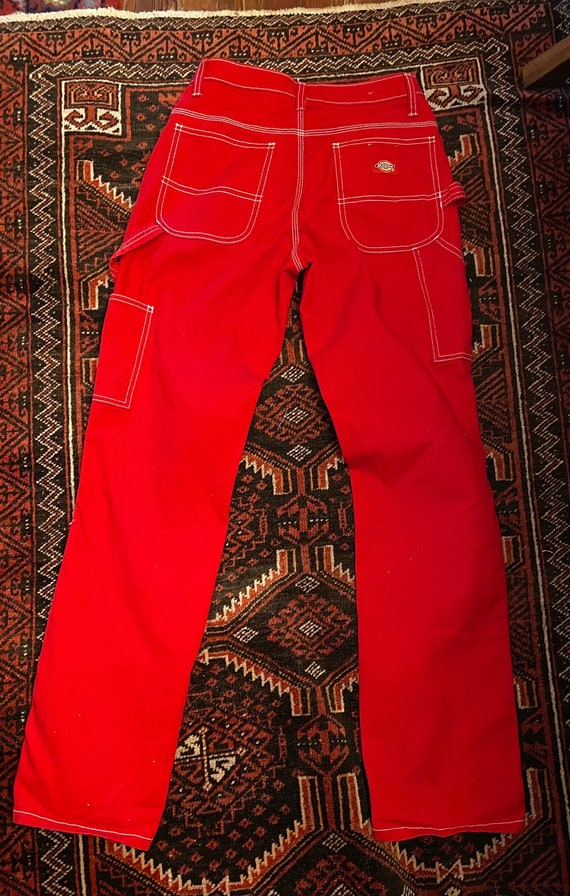 Dickies red carpenter jeans 0/24