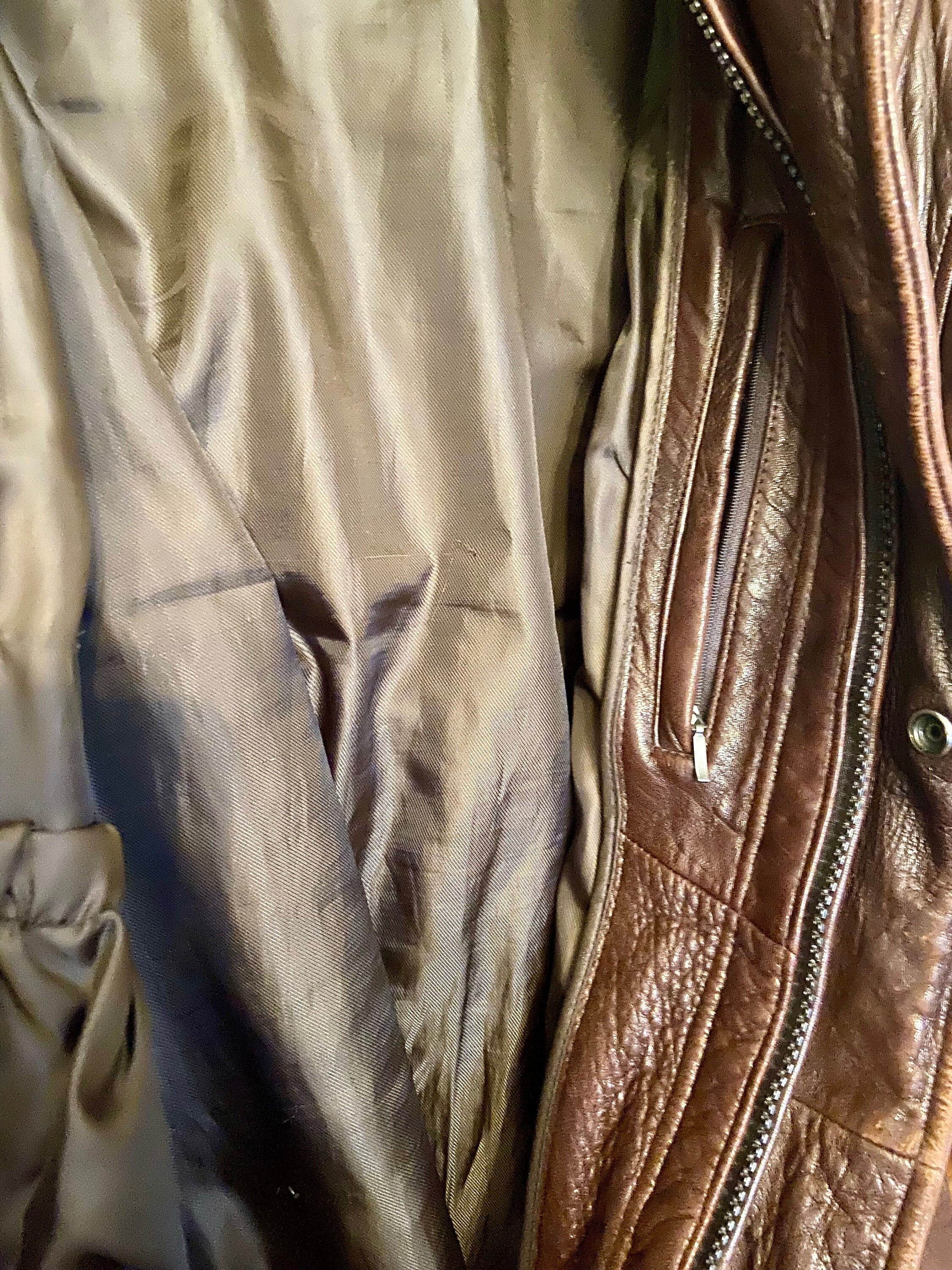 Tan Brown Leather Blazer – StudioSuits