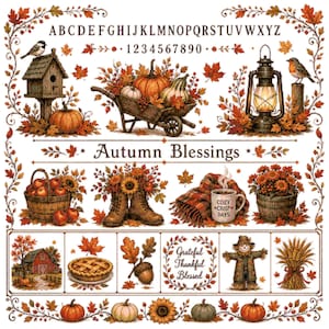 Schema per punto croce a tema "All Hallows Eve" (Vigilia di Ognissanti), download digitale in formato PDF.