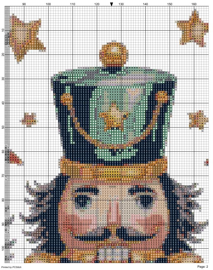 Nutcracker Christmas Cross Stitch Pattern: Glitter Effect Holiday Decor ...
