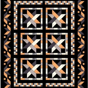 Dream Weaver Quilt Pattern ~ AccuQuilt FriendlyPattern chart Friendly