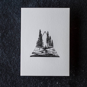 Letterpress Print - March 22, 2016 (Day 693) | Derek Myers: Daily Drawings
