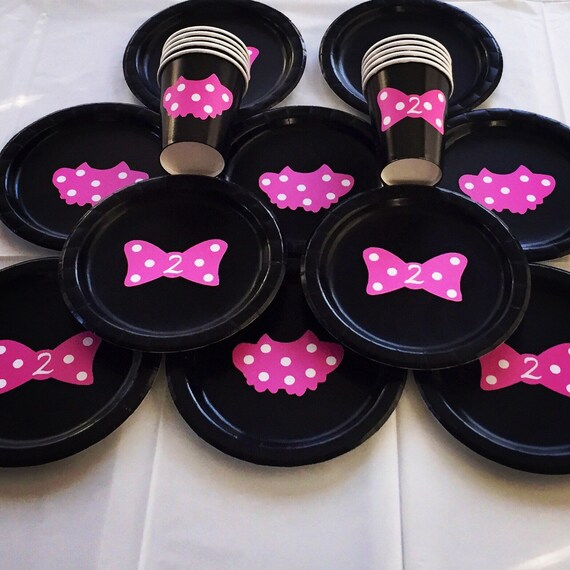 Personalized Minnie Mouse Birthday Party Cups And Plates Personalized Minnie Mouse Birthday Party Cups And Plates Baby Shower Tableware Disney