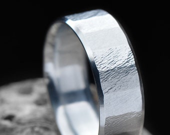 Aluminum Ring | Choose your profile | ring jewelry 8mm Band