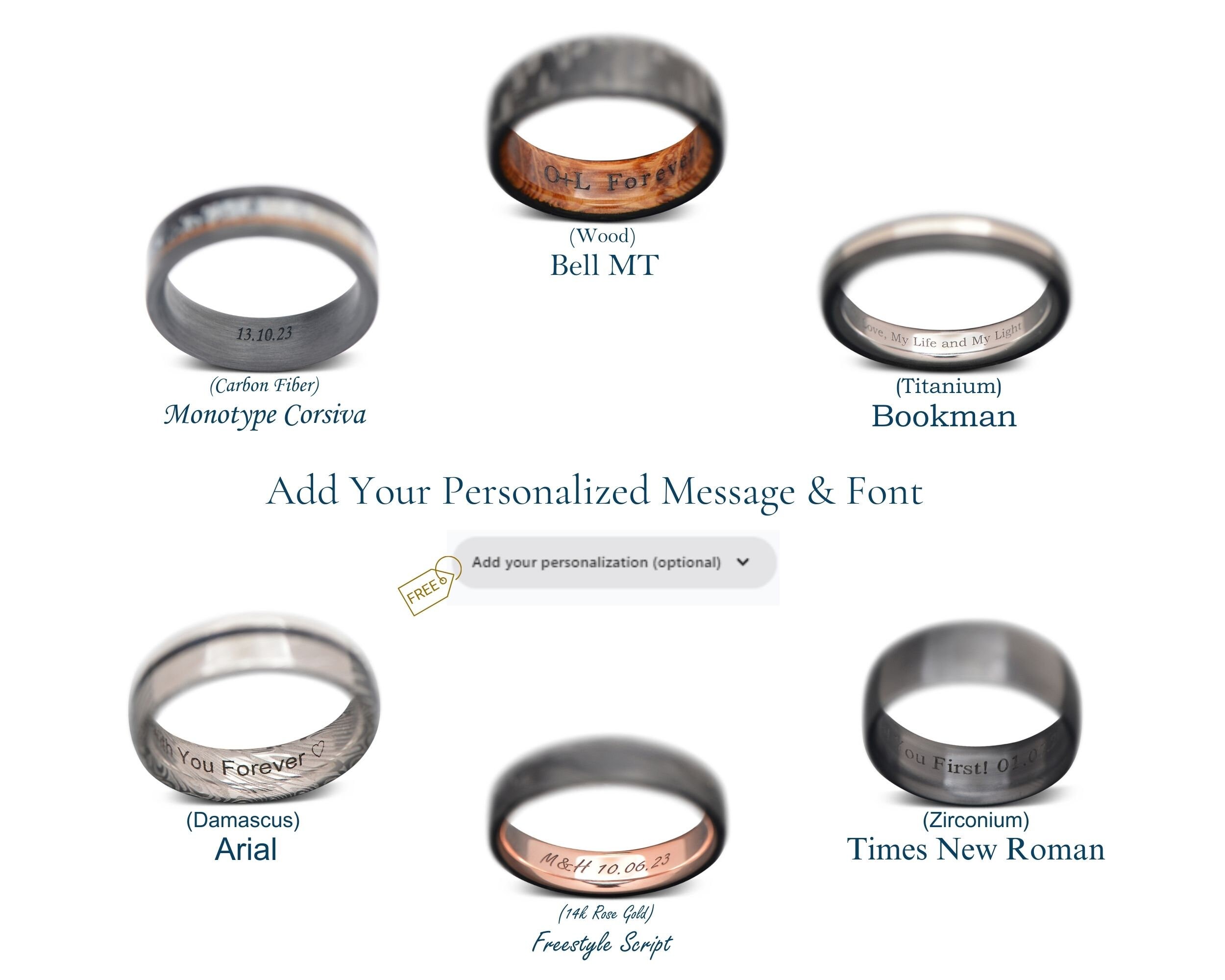 The Innovator | FREE ENGRAVING | Forged Carbon Fiber Ring